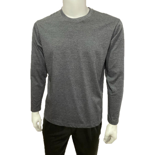Casual Long Sleeve Round Neck Tee MM9-3098-MI