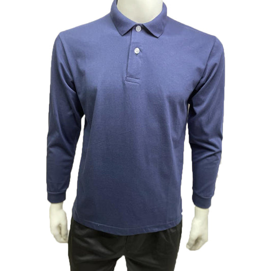 Long Sleeve Polo Tee MM9-2111-MI
