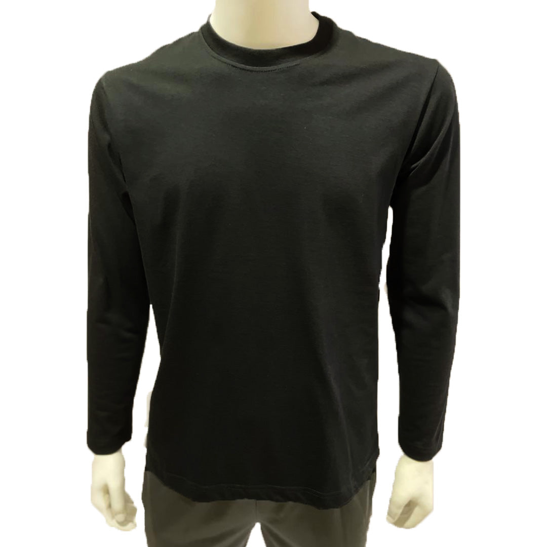 Casual Long Sleeve Round Neck Tee MM9-3098-MI